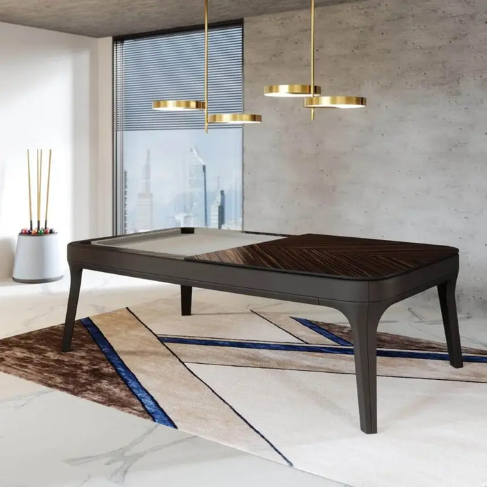 White Billiards| The Morris Modern Slate | Pool Table | 7′-8′-9′