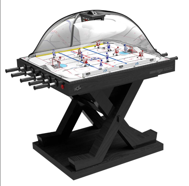 ICE Games | Super Chexx Premium| NCAA Licensed| Bubble Hockey Table