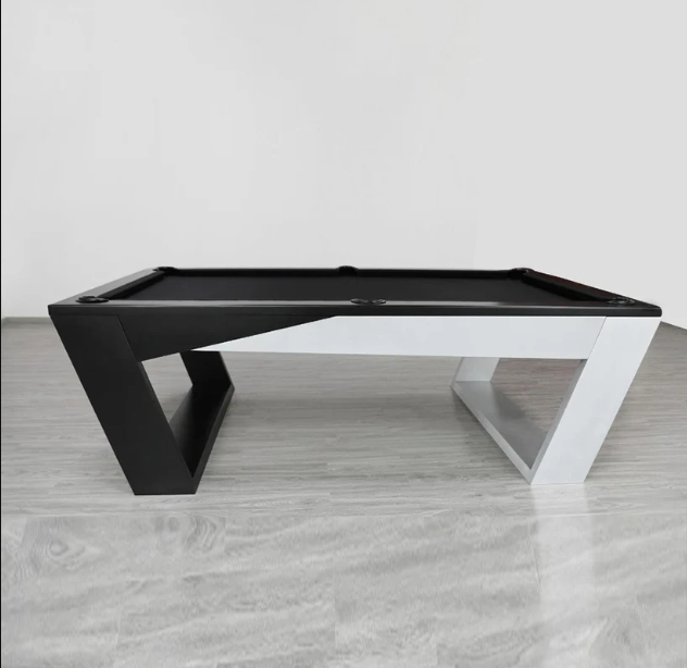 White Billiards | Valenti Modern Slate | Pool Table | 7'-8'-9'