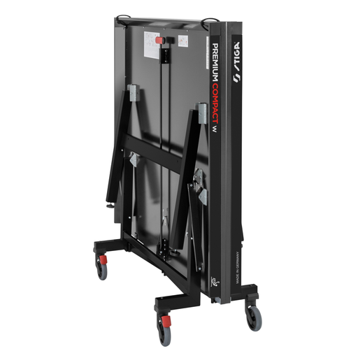 stiga premium ittf approved compact tennis table Folded into two