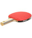 Killerspin Ping Pong Paddle Diamond CQ Premium - Straight Red Fortissimo Rubber