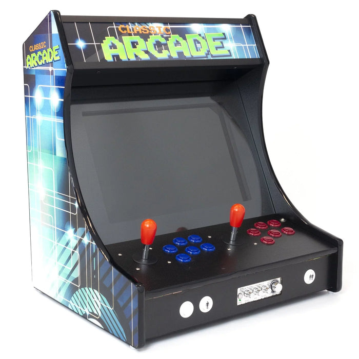 Creative Arcades | 2P Mini 19" or 22" Arcade Machine | Street Fighter | Golden Tee |Galaga |Batman