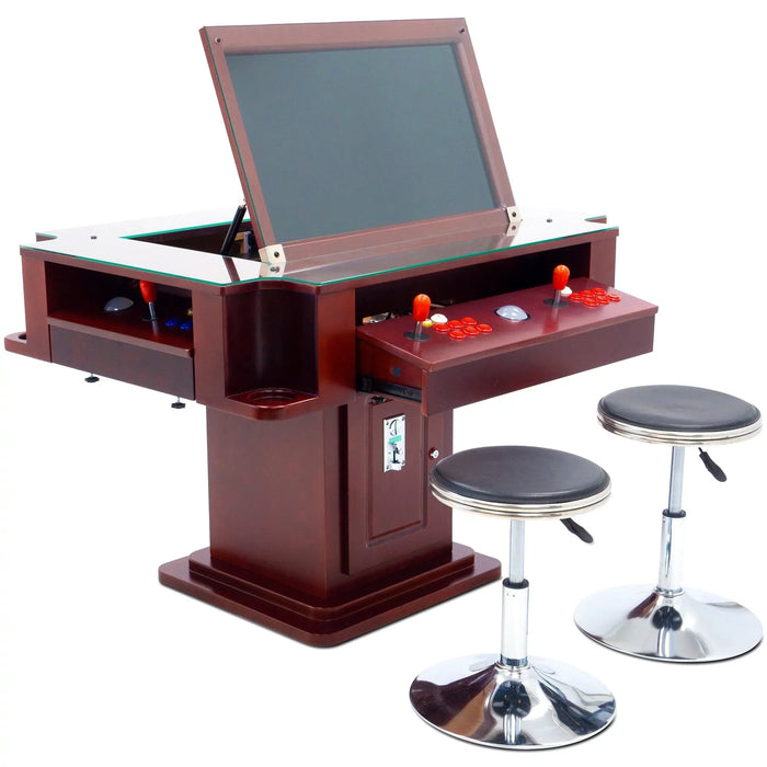 Creative Arcades| Elegant Tilt Cocktail Arcade Machine | Street Fighter | Golden Tee |Galaga |Batman