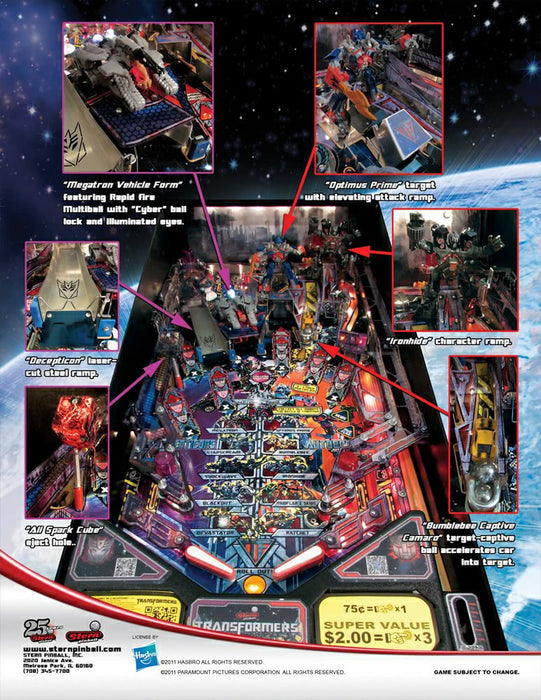 Stern | Transformers Pro Pinball Machine