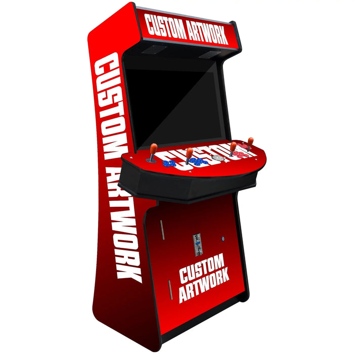 Creative Arcades | 4P Slim Cabinet Sniper 6.0 Stand-Up Arcade | with 2 Light Blasters | SF | MK etc