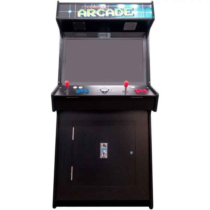 Creative Arcades | 2P Slim stand up Arcade| Street Fighter | MK | Golden Tee | Galaga | Batman