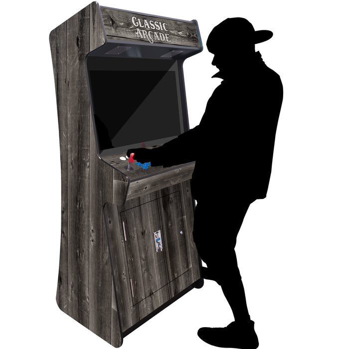 Creative Arcades | 2P Slim stand up Arcade| Street Fighter | MK | Golden Tee | Galaga | Batman