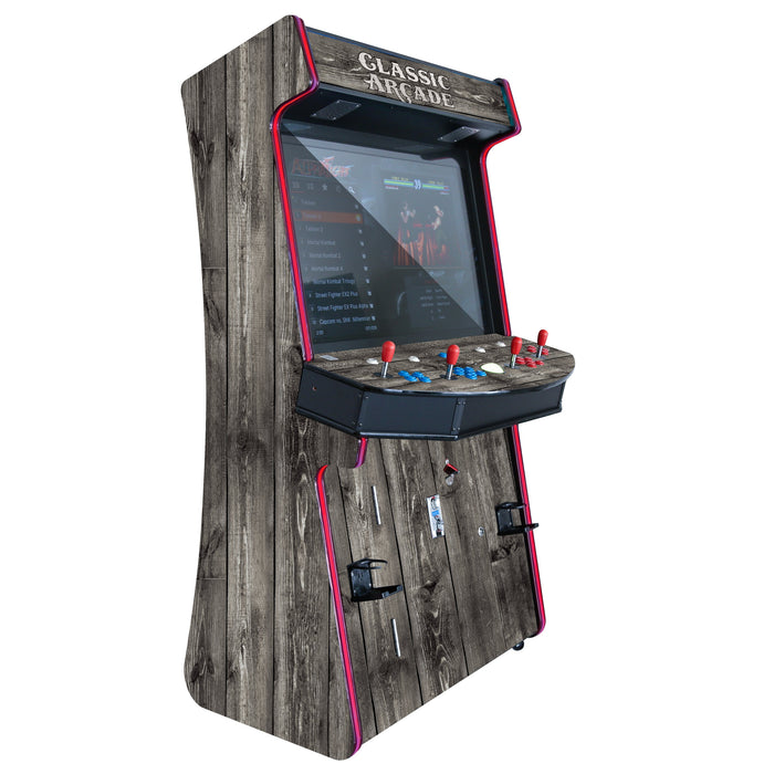 Creative Arcades | TR-1 Stand-up Arcade Machine| 1- 4 player | 43" | Street Fighter | Golden Tee