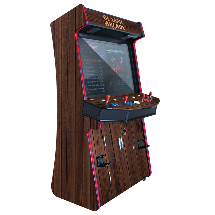 Creative Arcades | TR-1 Stand-up Arcade Machine| 1- 4 player | 43" | Street Fighter | Golden Tee