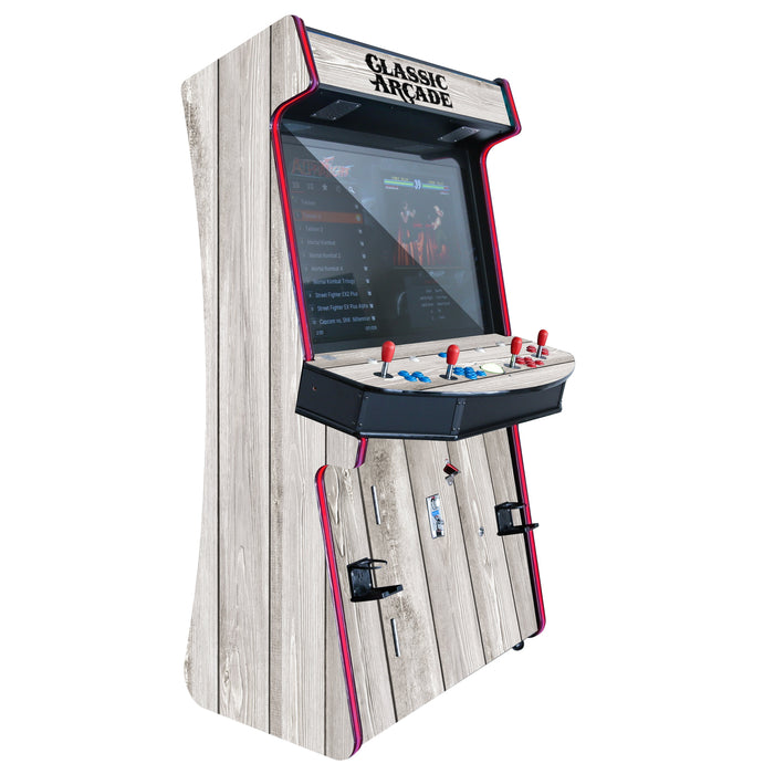 Creative Arcades | TR-1 Stand-up Arcade Machine| 1- 4 player | 43" | Street Fighter | Golden Tee