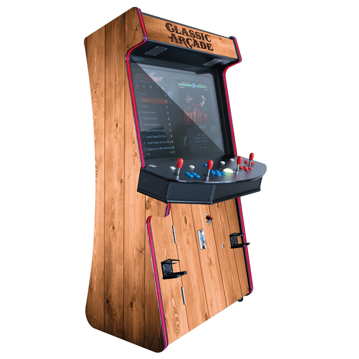 Creative Arcades | TR-1 Stand-up Arcade Machine| 1- 4 player | 43" | Street Fighter | Golden Tee