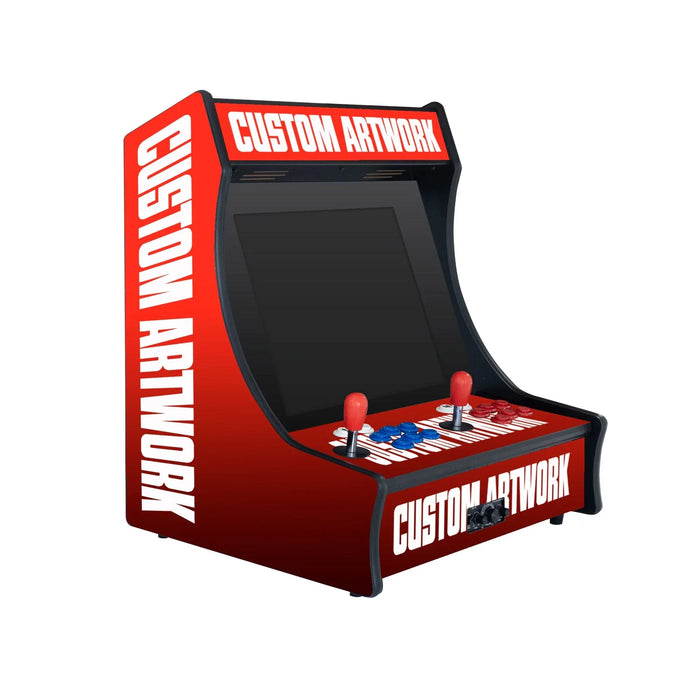 Creative Arcades | 2P Mini 19" Arcade Machine | Street Fighter | MK | Golden Tee | Galaga | Batman