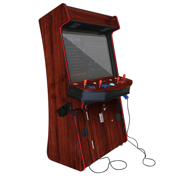 Creative Arcades | TR-2 Terminator Light Blaster Stand-up Arcade| Slim | 4player | 43" LG-Screen