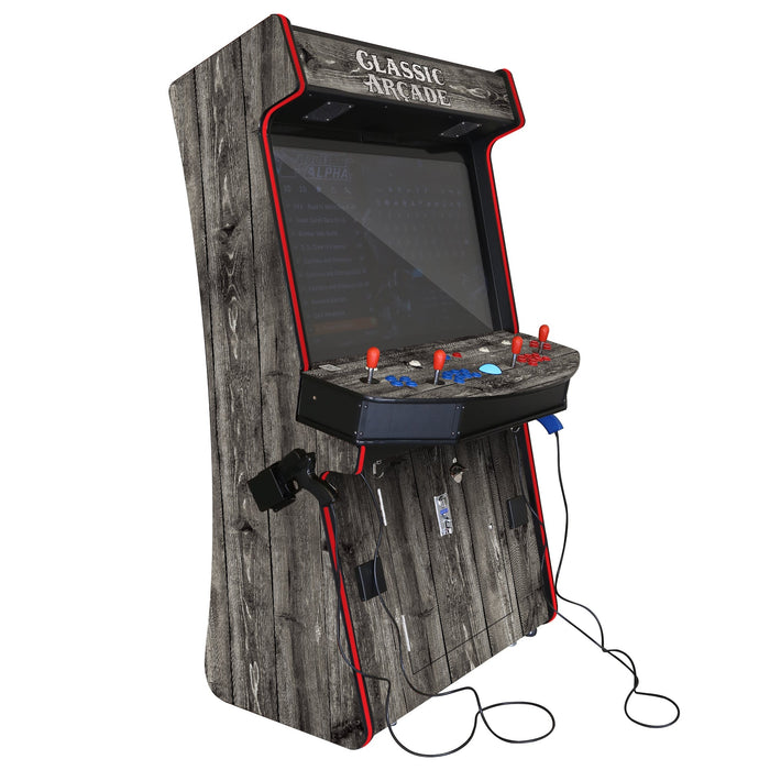 Creative Arcades | TR-2 Terminator Light Blaster Stand-up Arcade| Slim | 4player | 43" LG-Screen