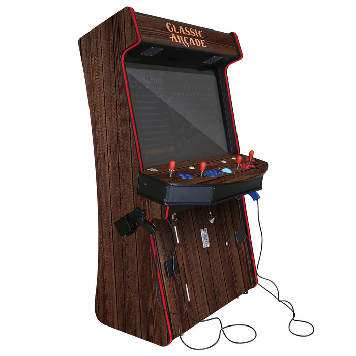 Creative Arcades | TR-2 Terminator Light Blaster Stand-up Arcade| Slim | 4player | 43" LG-Screen