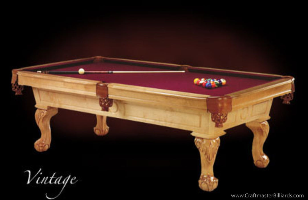 Vintage Pool Table