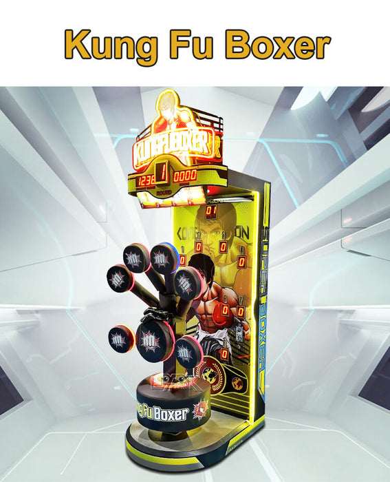 Kung Fu Boxer Punching Machine Game