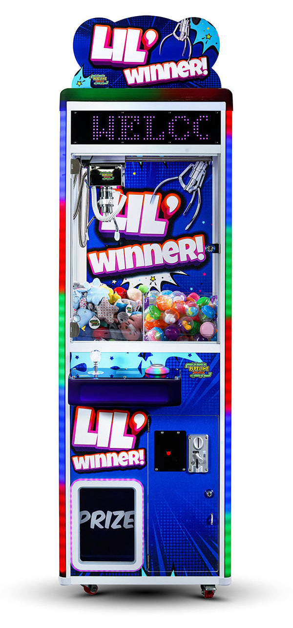 Pipeline Games | Lil  Winner | Mini Crane Machine | 22"