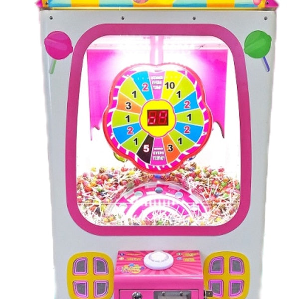 Coast to Coast | Lollipop Lane Crane Claw Arcade Machine with 500 FREE Chupa Chups