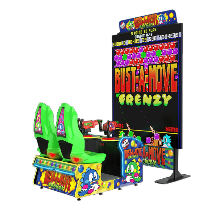 Raw Thrills | Bust-A-Move Frenzy Arcade Game