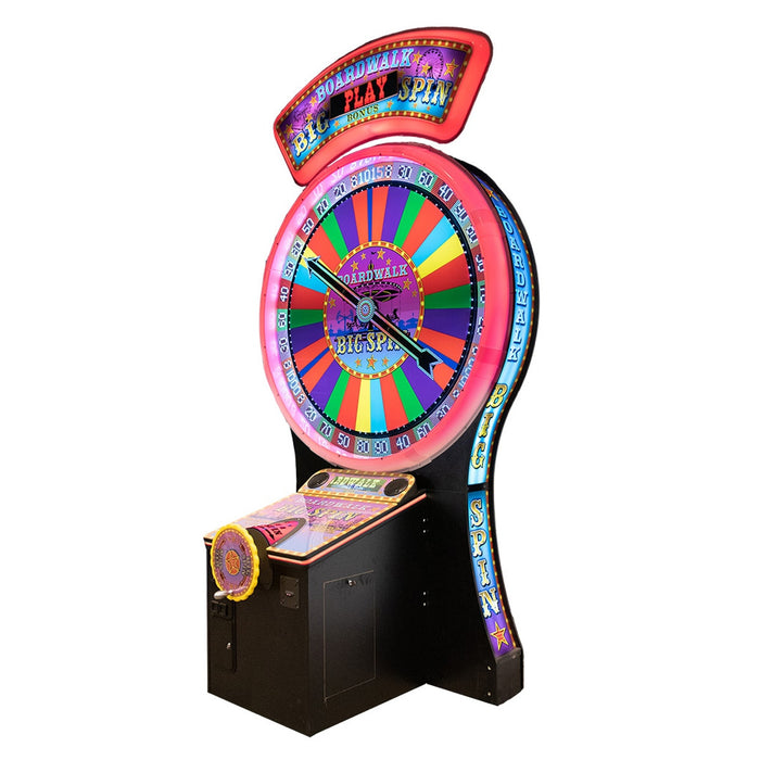 Coastal| Boardwalk Big Spin Arcade Redemption Game - 4' or 6'