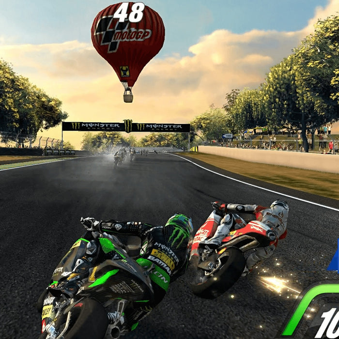 Raw Thrills | MotoGP VR Motorcycle Arcade Racing Game - One Seat