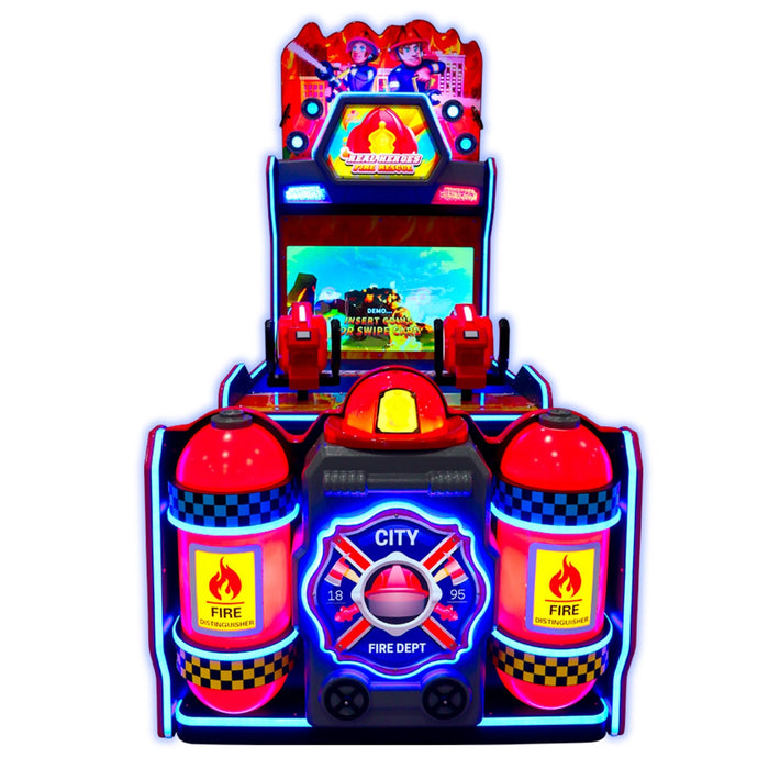 Coast to Coast | Real Heroes Fire Rescue Ticket Redemption Arcade Game - 2 Player