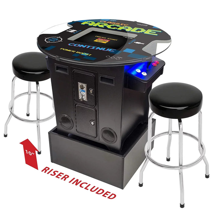 Creative Arcades | Short Pub Cocktail Arcade Machine | Pac-Man | Ms Pac-Man| Galaga | Centipede etc