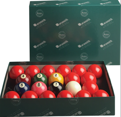 Aramith American Snooker Pool Ball Set with a durable finish and vibrant colors