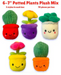 All Star Vending | Potted Plants | 6"-7" | 70 Pieces Per Box | Generic Plant Plush - GameRoomMasters
