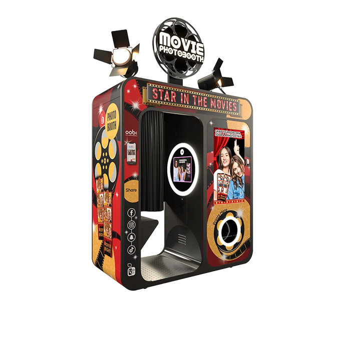 Apple Industries MOVIE PHOTO BOOTH  with movie frames