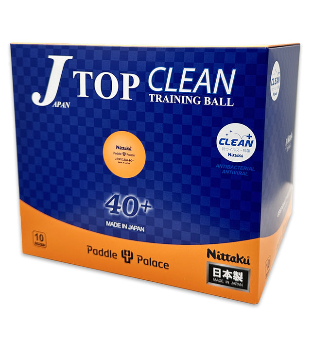 Nittaku J-Top CLEAN 40+ Ball Bulk Pack