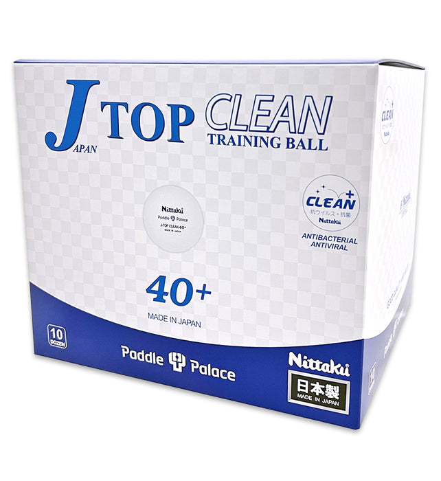 Nittaku J-Top CLEAN 40+ Ball Bulk Pack