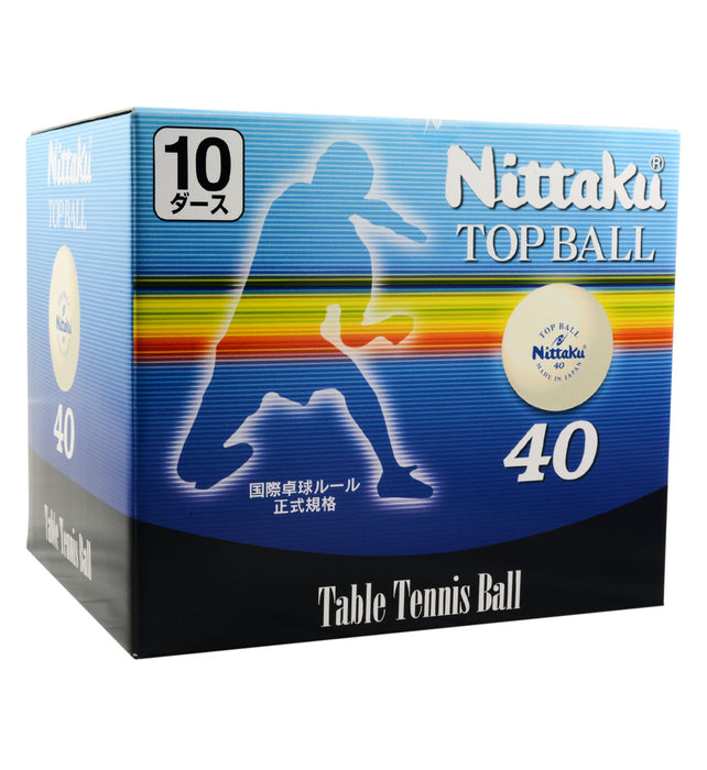 Nittaku Top Ball Celluloid Bulk Pack