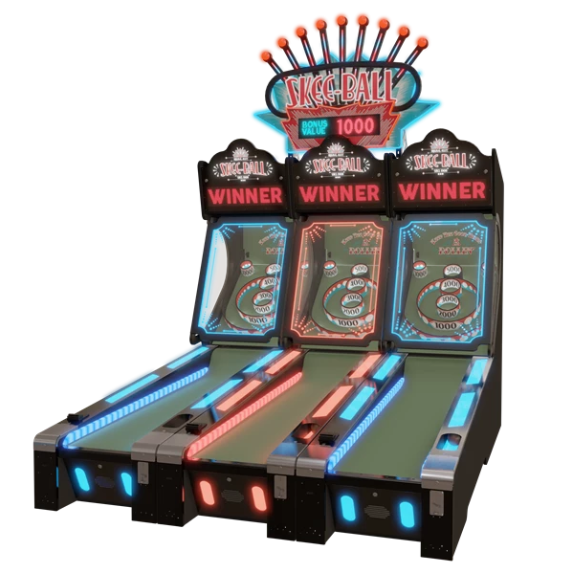 BayTek | Skee-Ball Glow | Arcade Machine - GameRoomMasters