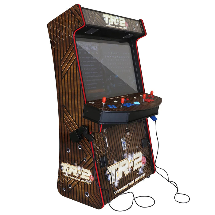 Creative Arcades | TR-2 Terminator Light Blaster Stand-up Arcade| Slim | 4player | 43" LG-Screen