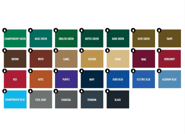 Championship | Challenger - Hybrid Worsted | Billiard Table Cloth - GameRoomMasters