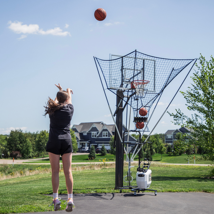 Airborne Athletics | Dr Dish Home | Basketball Shooting Machine (Lifetime Membership Inclusive)