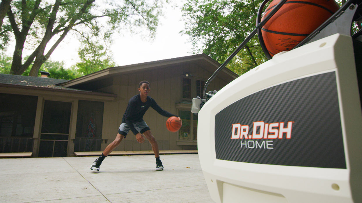 Airborne Athletics | Dr Dish Home | Basketball Shooting Machine (Lifetime Membership Inclusive)
