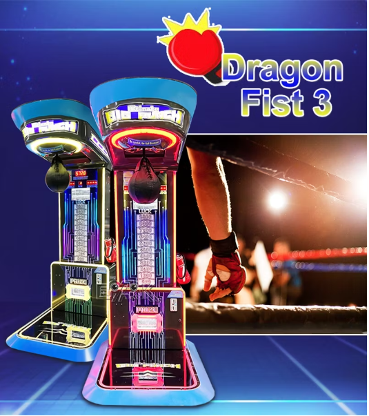 Dragon Fist 3 Boxing Punching Machine Game