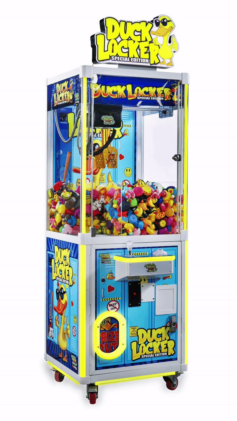 Toy Locker Machine Crane Machine - Rubber Ducks Toys - Pipeline Games — GameRoomMasters