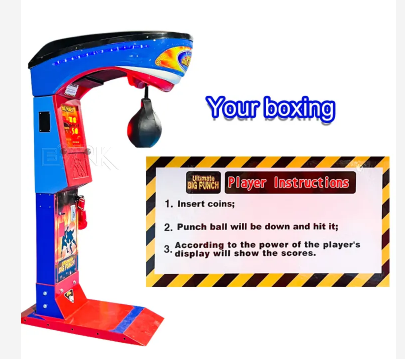 Ultimate Big Boxing Punching Machine Game