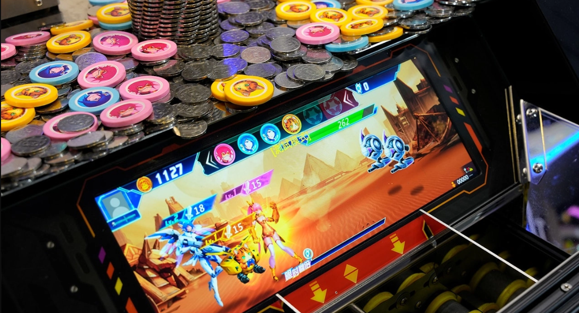 LAI Games | Galaxy Hunter| Coin Pusher | 2 Player