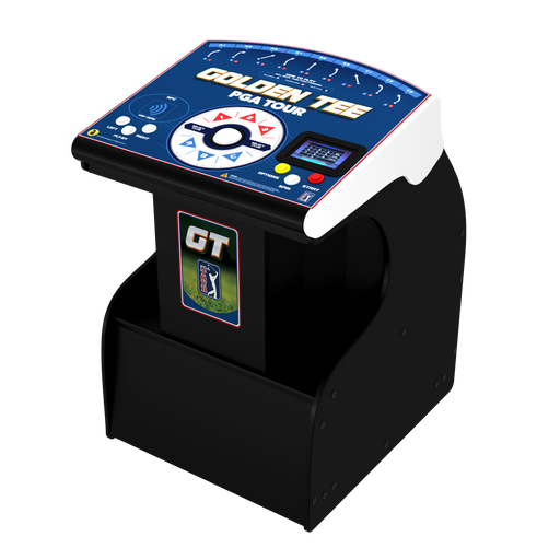 Incredible Technologies | Golden Tee PGA TOUR Showpiece Pro | Optional TV Stand - GameRoomMasters
