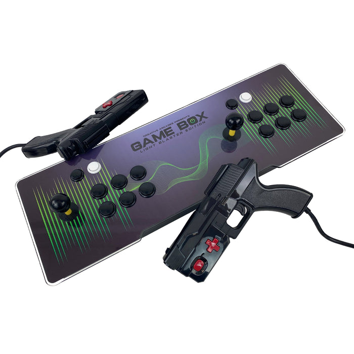 Creative Arcades | NEW 10,134 in 1 Arcade Game Box Console | Light Blaster Edition | SF | MK | T2