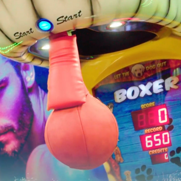 Kalkomat | Boxer Dog Punching Game Machine