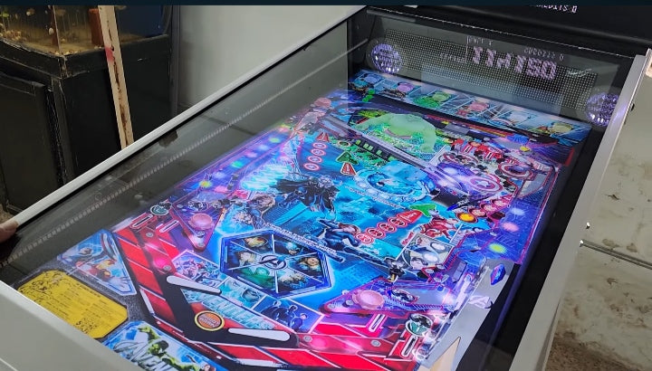 Pinball King | Kracken Plus JMG - Royal Edition | 43-inch 4K Playfield | 32-inch Back-Glass Monitor | Virtual Pinball Machine