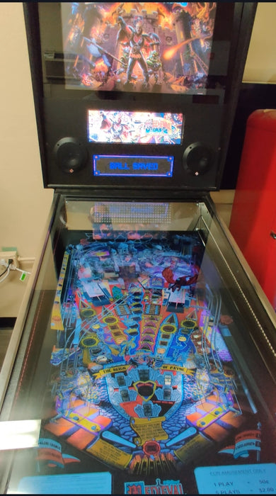 Pinball King | Kracken Plus | 43-inch 4K Playfield | Virtual Pinball Machine | Tactile Speaker