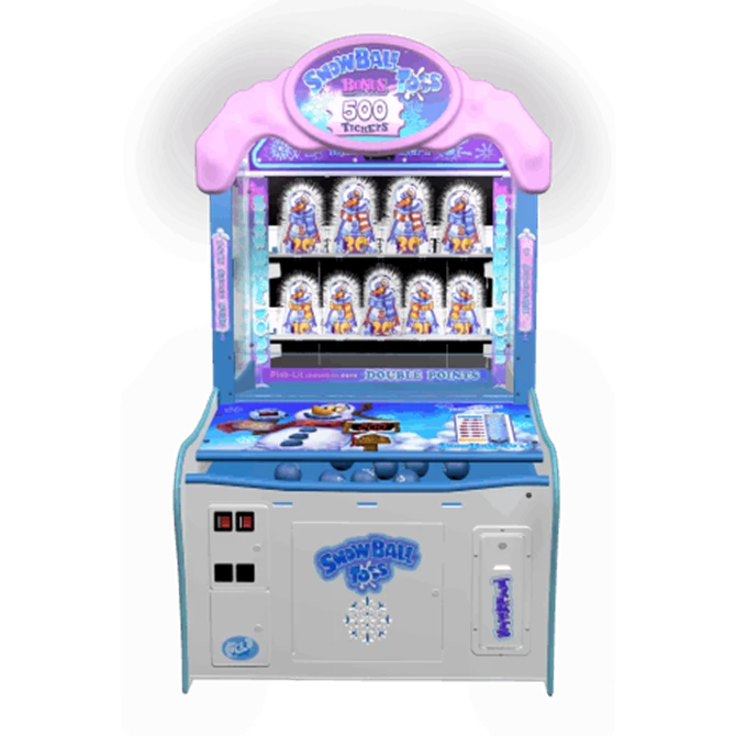 ICE Games |  Snowball Toss Redemption Arcade Game