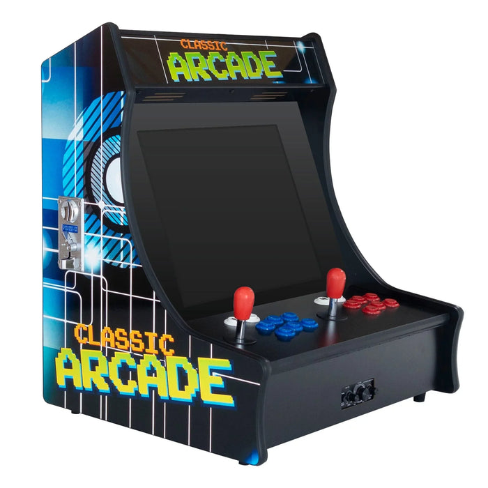 Creative Arcades | 2P Mini 19" Arcade Machine | Street Fighter | MK | Golden Tee | Galaga | Batman